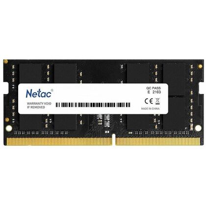 Модуль памяти SO-DIMM DDR4 8Гб 2666МГц Netac  1.2 В (NTBSD4N26SP-08)