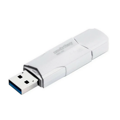 Флеш-накопитель Smartbuy 16Gb USB3.0 Clue Белый (SB16GBCLU-W3)