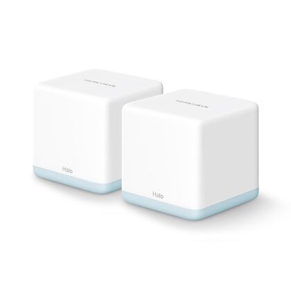 Wi-Fi Mesh система MERCUSYS Halo H30(2-pack) ( 2.4 ГГц 300 Мбит/ с, 5 ГГц 867 Мбит/ с, 2х100Мбит/ с) Halo H30(2-pack)