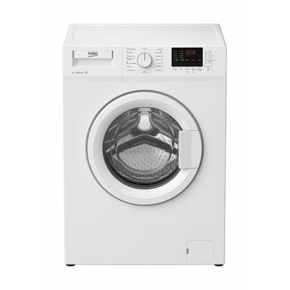 Стиральная машина фронтальная Beko WRE55P2BWW белый ( стирка - 5 кг, отжим - 1000 об/ мин, глубина - 41.5 см)