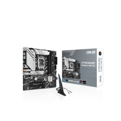 Материнская плата Asus LGA1700: PRIME B760M-A WIFI D4