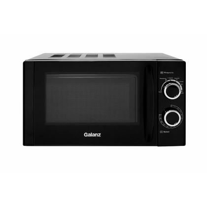 Микроволновая печь соло Galanz MOS-2001MB черный (700 Вт, объем - 20 л, управление: механическое)