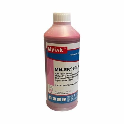 Чернила Epson 4880/ 7890/ 3880/ 7880/ 9890/ 4900/ 3800/ 7900/ 9900/ 9880/ SC-P6000/ SC-P8000/ SC-P7000/ SC-P9000/ SC-P5000 (1л, light magenta Pigment) EK990LM MyInk