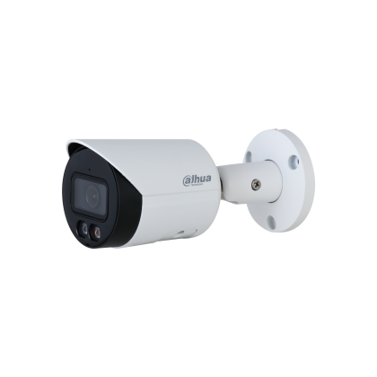 Видеокамера IP 8 Mp уличная Dahua цилиндрическая, f: 2.8 мм, 3840*2160, ИК: 30 м, LED:30 м, карта до 256 Gb (DH-IPC-HFW2849SP-S-IL-0280B)