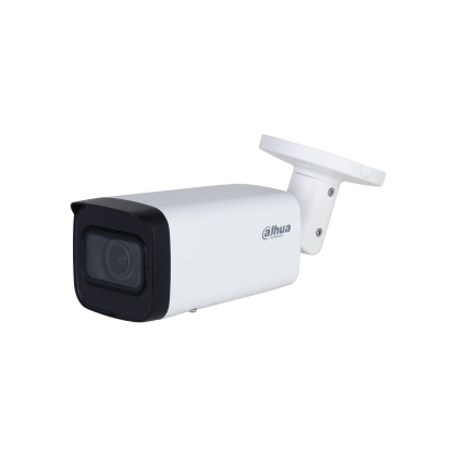 Видеокамера IP 8 Mp уличная Dahua цилиндрическая, f: 2.7-13.5 мм, 3840*2160, ИК: 60 м, карта до 256 Gb, микрофон (DH-IPC-HFW2841TP-ZAS)