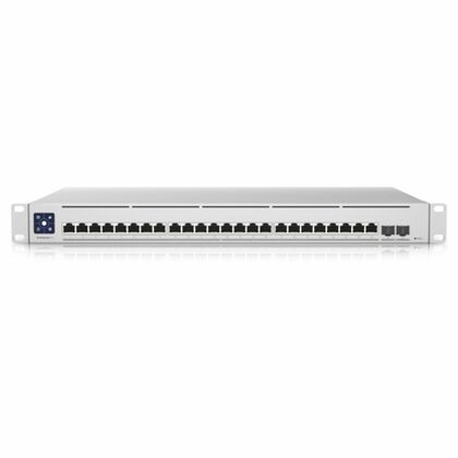 Управляемый коммутатор 26 портов Ubiquiti UniFi Switch Enterprise XG 24 (, 24х10Гбит/ с, 2хSFP+) 3 уровня