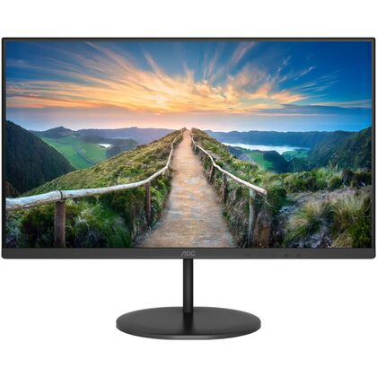 Монитор AOC 27" Q27V4EA черный (IPS, 2560х1440, 75 Гц, 4 ms, 250 cd/ m2, 1000:1, audio: 2х2 Вт, DPх1, HDMIх1)