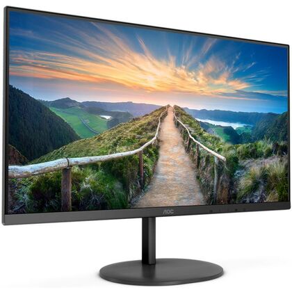 Монитор AOC 27" Q27V4EA черный (IPS, 2560х1440, 75 Гц, 4 ms, 250 cd/ m2, 1000:1, audio: 2х2 Вт, DPх1, HDMIх1)