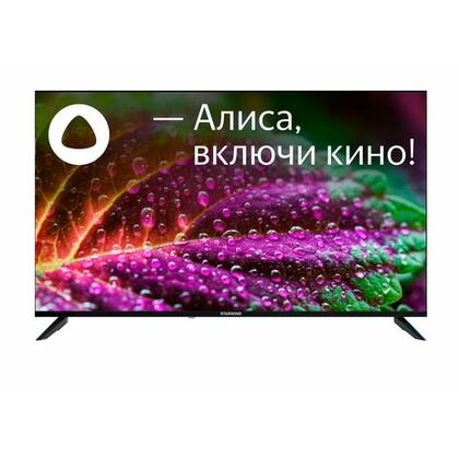 Телевизор 50" Starwind SW-LED50UG403 Smart TV (Яндекс.ТВ), 4K Ultra HD, 60 Гц, тюнер DVB-T/ T2/ C, HDMI х3, USB х2, 20 Вт,  чёрный