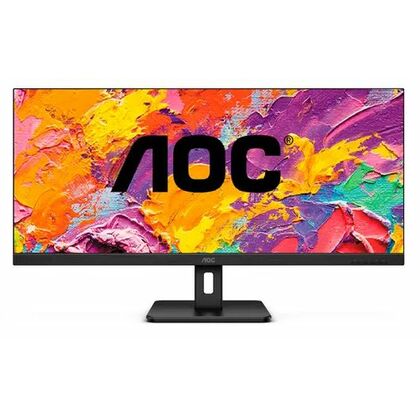 Монитор AOC 34" U34E2M черный (VA, 3440х1440, 100 Гц, 4 ms, 300 cd/ m2, 3000:1, DPх1, HDMIх2)