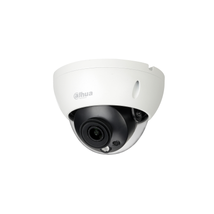 Видеокамера IP 5 Mp уличная Dahua купольная, f: 2.8 мм, 2592*1944, ИК: 50 м, антивандальная, карта до 256 Gb, микрофон (DH-IPC-HDBW5541RP-ASE-0280B-S3