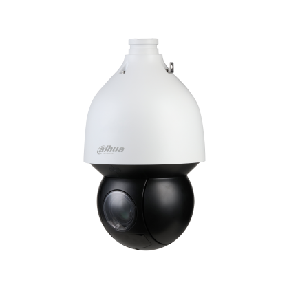 Видеокамера IP 2 Mp уличная Dahua купольная, f: 3.95-177.7 мм, 1920*1080, ИК: 150 м, антивандальная, карта до 512 Gb, микрофон, поворотная (DH-SD5A245