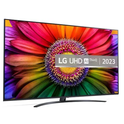 Телевизор 75" LG 75UR81006LJ.ARUB Direct LED, Smart TV, 4K Ultra HD, 60 Гц, тюнер DVB-T/ T2/ C/ S2, HDMI х3, USB х2, 20 Вт,  чёрный