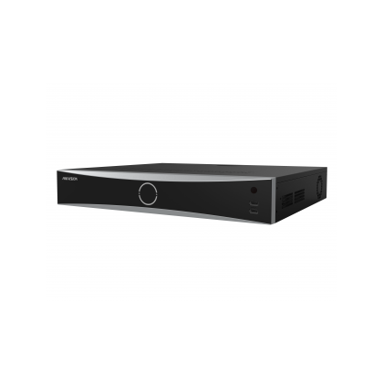 Видеорегистратор IP 4-канальный Hikvision 4 порта POE, бюджет 50 Вт, HDD до 10Tb (DS-7604NXI-K1/ 4P(B))