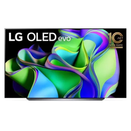 Телевизор 83" LG OLED83C3RLA.ARUB OLED, Smart TV, 4K Ultra HD, 120 Гц, тюнер DVB-T/ T2/ C/ S/ S2, HDMI х4, USB х1, 2х10 Вт,  серый