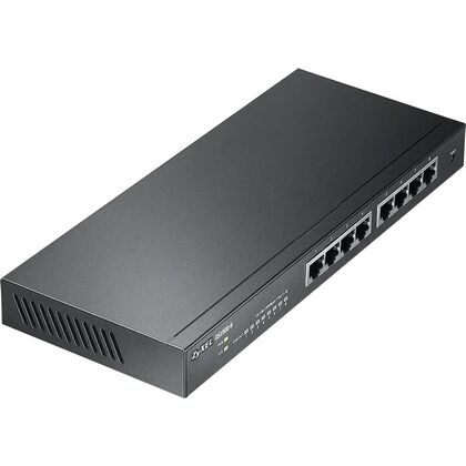 Управляемый коммутатор 08 портов Zyxel GS1900-8-EU0102F (8х1Гбит/ с) 2 уровня