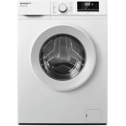 Стиральная машина фронтальная (с паром) Kraft KF-MDS7106W белый, 7 кг, глубина - 45 см, отжим - 1000 об/ мин,