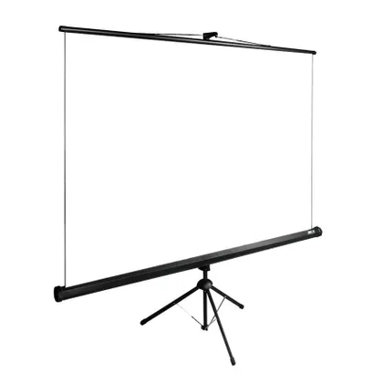 Проекционный экран размер: 220х220 напольный Cactus TriExpert CS-PSTE-220x220-BK цвет: чёрный