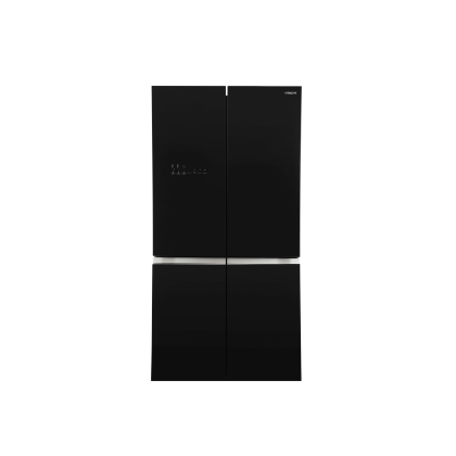 Холодильник Hitachi WB720VUC0GBK черный, No Frost,  184 см, ширина 90,8, A+, дисплей да, нулевая зона да