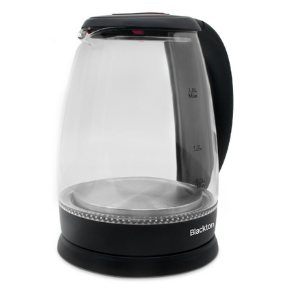 Чайник электрический Blackton Bt KT1800G Чёрный черный (1500 Вт, объем - 1.8 л, корпус: стеклянный)