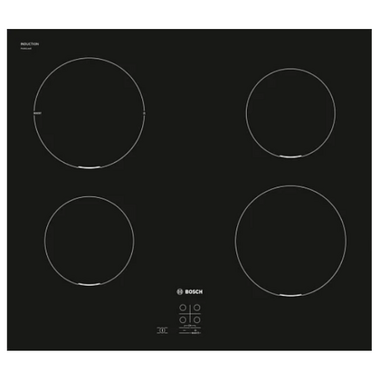 Индукционная варочная панель Bosch PUG611AA5E черный ( конфорок -  4 шт,  панель - стеклокерамика, 59,2х59,2 см)