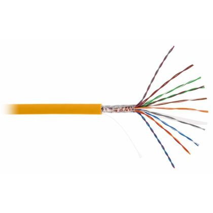 Кабель Cu UTP, Внутренний, 10x2x0.47, бухта 305м., Cat5, LSZH нг(B)-HF, NetLan (EC-UU010-5-LSZH-OR-3)