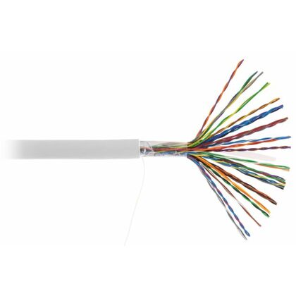 Кабель Cu UTP, Внутренний, 25x2x0.47, бухта 305м., Cat5, NetLan (EC-UU025-5-PVC-GY-3)