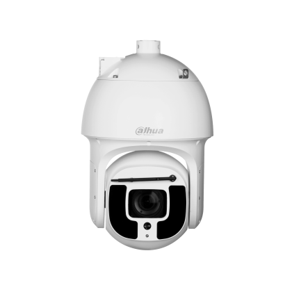 Видеокамера IP 8 Mp уличная Dahua купольная, f: 5.6-223 мм, 3840*2160, ИК: 500 м, карта до 512 Gb, поворотная (DH-SD8A840-HNF-PA)