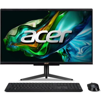 Моноблок Acer Aspire C22-1610 21.5" Full HD N200 (1) 8Gb SSD256Gb UHDG CR Eshell WiFi BT 65W клавиатура мышь Cam черный 1920x1080
