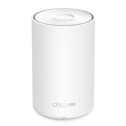 Wi-Fi Mesh система TP-Link Deco X10-4G(1-pack) Wi‑Fi 6 ( 2.4 ГГц 300 Мбит/ с, 5 ГГц 1201 Мбит/ с, 3х1Гбит/ с,1хNano SIM) Deco X10-4G(1-pack) c 4G+