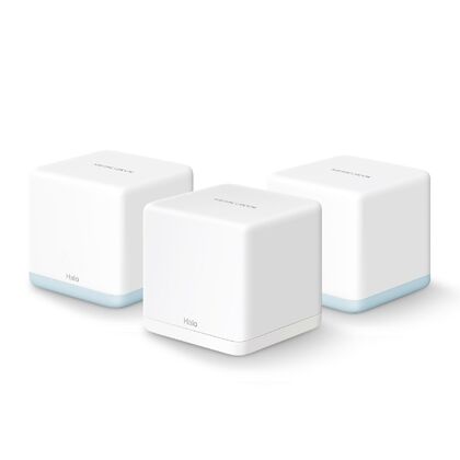 Wi-Fi Mesh система MERCUSYS Halo H32G(3-pack) ( 2.4 ГГц 300 Мбит/ с, 5 ГГц 867 Мбит/ с, 2х1Гбит/ с) Halo H32G(3-pack)