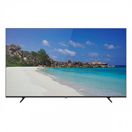 Телевизор 86" BQ 86FSU02B QLED, Smart TV (webOS Hub), 4K Ultra HD, 60 Гц, T/ T2/ C/ S2, HDMI х3, USB х2, звук 2x12 Вт, чёрный