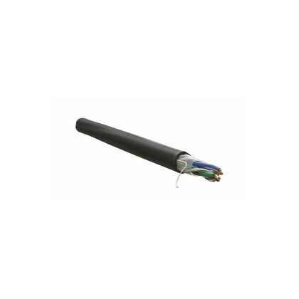 Кабель Cu UTP, Внешний, 4x2x0.50, бухта 305м., Cat5e, WRline (WR-UTP-4P-C5E-PE-BK)