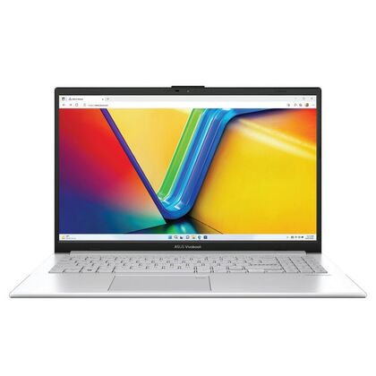 Ноутбук Asus 15,6"/ AMD Ryzen3 7320U (2.4GHz до 4.1GHz)/ 8Гб/ SSD 256Гб/ AMD Radeon Graphics (1920x1080) IPS/ No ODD/ Без ОС/ Серебристый E1504FA-BQ092 (90NB