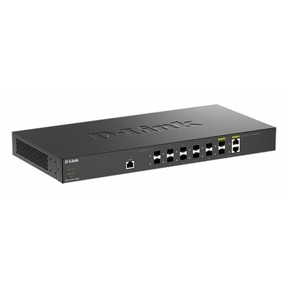Управляемый коммутатор 12 портов D-Link DXS-1210-12SC ( 2хRJ45/ SFP, 10хSFP+) 2+ уровня