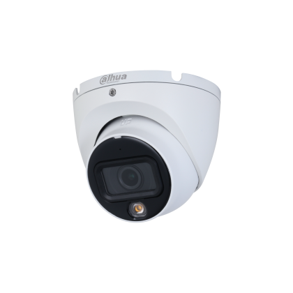 Видеокамера аналоговая 5 Mp уличная Dahua купольная, f: 2.8 мм, 2880*1620, ИК: 20 м, LED:20 м, микрофон (DH-HAC-HDW1500TLMP-IL-A-0280B-S2)