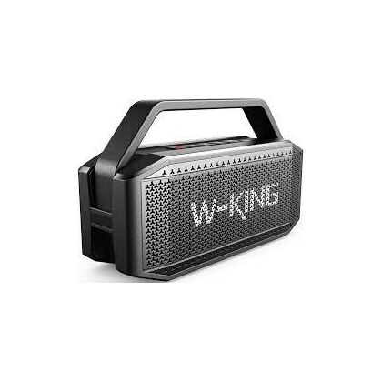 Портативная колонка W-KING D9-1 60W, черный, BT, miniJack 3.5, USB, (D9-1)