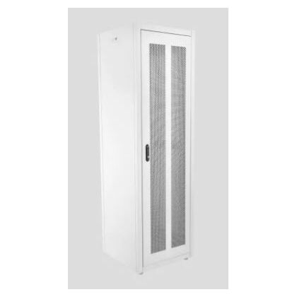 Шкаф напольный телекоммуникационный 19" 42U, Ш800*В1987*Г1000, передняя дверь - стекло, серый (ШТК-Э-42.8.10-44АА)