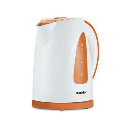 Чайник электрический Blackton KT1706P белый/ оранжевый (2200 Вт, объем - 1.7 л, корпус: пластиковый)