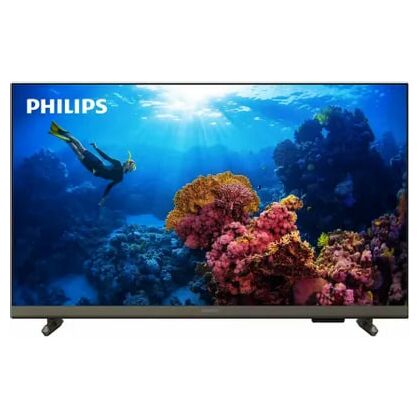 Телевизор 32" Philips 32PHS6808/ 60 LED, Smart TV, HD, 60 Гц, T/ T2/ C/ S/ S2, HDMI х3, USB х2, звук 2х5 Вт, чёрный