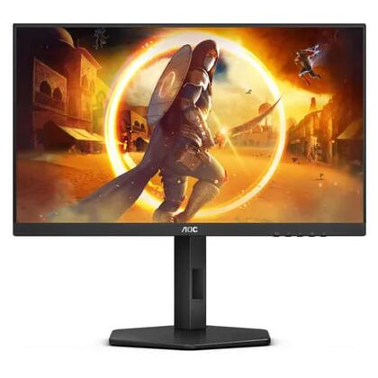 Монитор 23.8" AOC 24G4X черный (IPS, 1920х1080, 180 Гц, 1 ms, 300 cd/ m2, 1300:1, audio: 2х2 Вт, DPх1, HDMIх2)