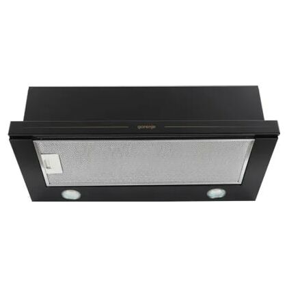 Вытяжка встраиваемая Gorenje BHP62CLB черный (435 м³/ ч, управление - кнопки)