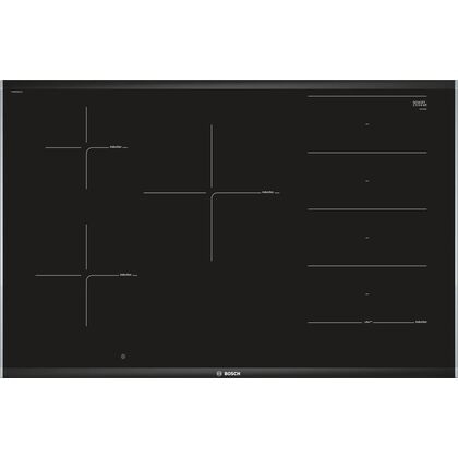 Индукционная варочная панель Bosch PXV875DC1E черный (конфорок - 5 шт, панель - стеклокерамика)