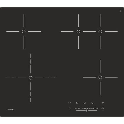 Электрическая варочная панель DARINA PL E329 B черный (конфорок - 4 шт, панель - стеклокерамика)