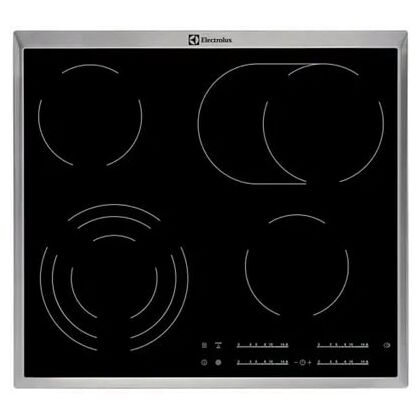 Электрическая варочная панель Electrolux EHF46547XK черный (конфорок - 4 шт, панель - стеклокерамика)