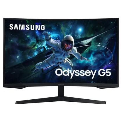 Монитор 32" Samsung S32CG550EI изогнутый черный (VA, 2560х1440, 165 Гц, 1 ms, 300 cd/ m2, DPх1, HDMIх1)