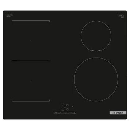 Индукционная варочная панель Bosch PWP611BB5E черный (конфорок - 4 шт, панель - стеклокерамика, 59.2х52.2 см)