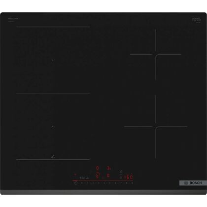 Индукционная варочная панель Bosch PVS63KHC1Z черный (конфорок - 4 шт, панель - стеклокерамика, 59x52 см)