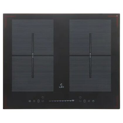 Индукционная варочная панель Lex EVI 640 F BL черный (конфорок - 4 шт, панель - стеклокерамика, 59x52 см)