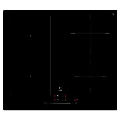 Индукционная варочная панель Lex EVI 641A BL черный (конфорок - 4 шт, панель - стеклокерамика, 59x52 см)